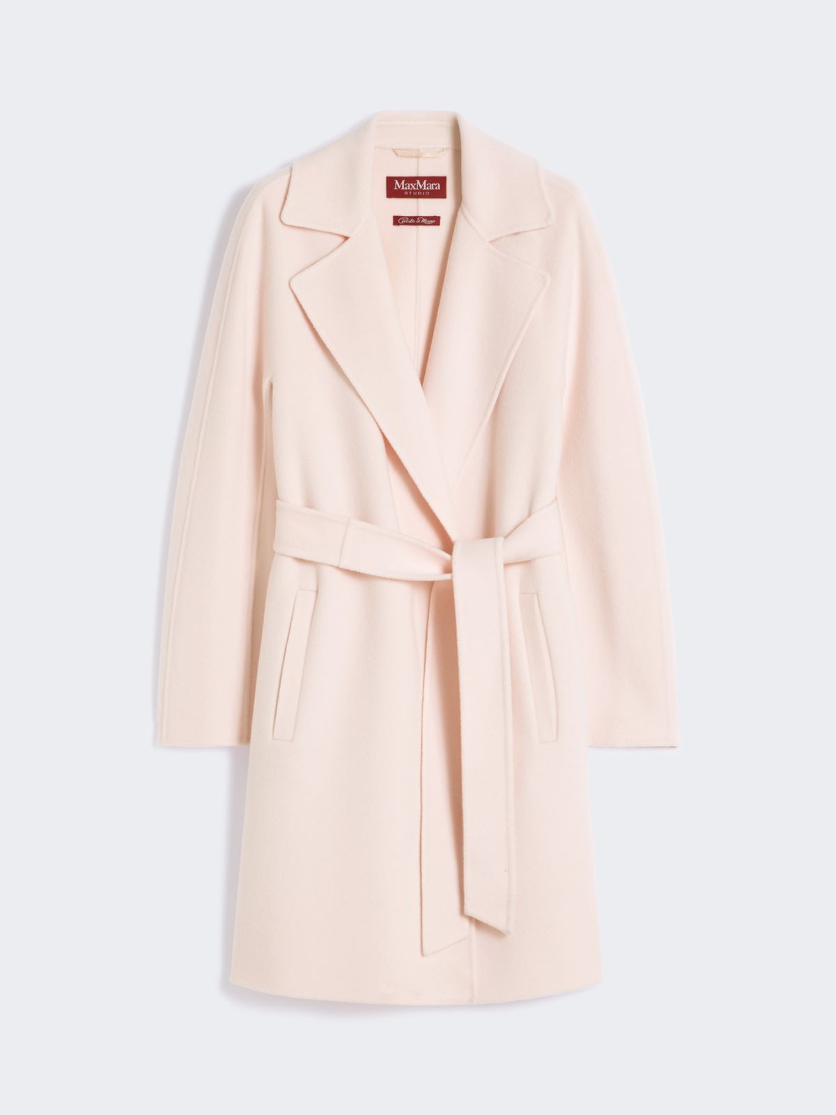 Wool and cashmere coat - PINK - Max Mara - 9