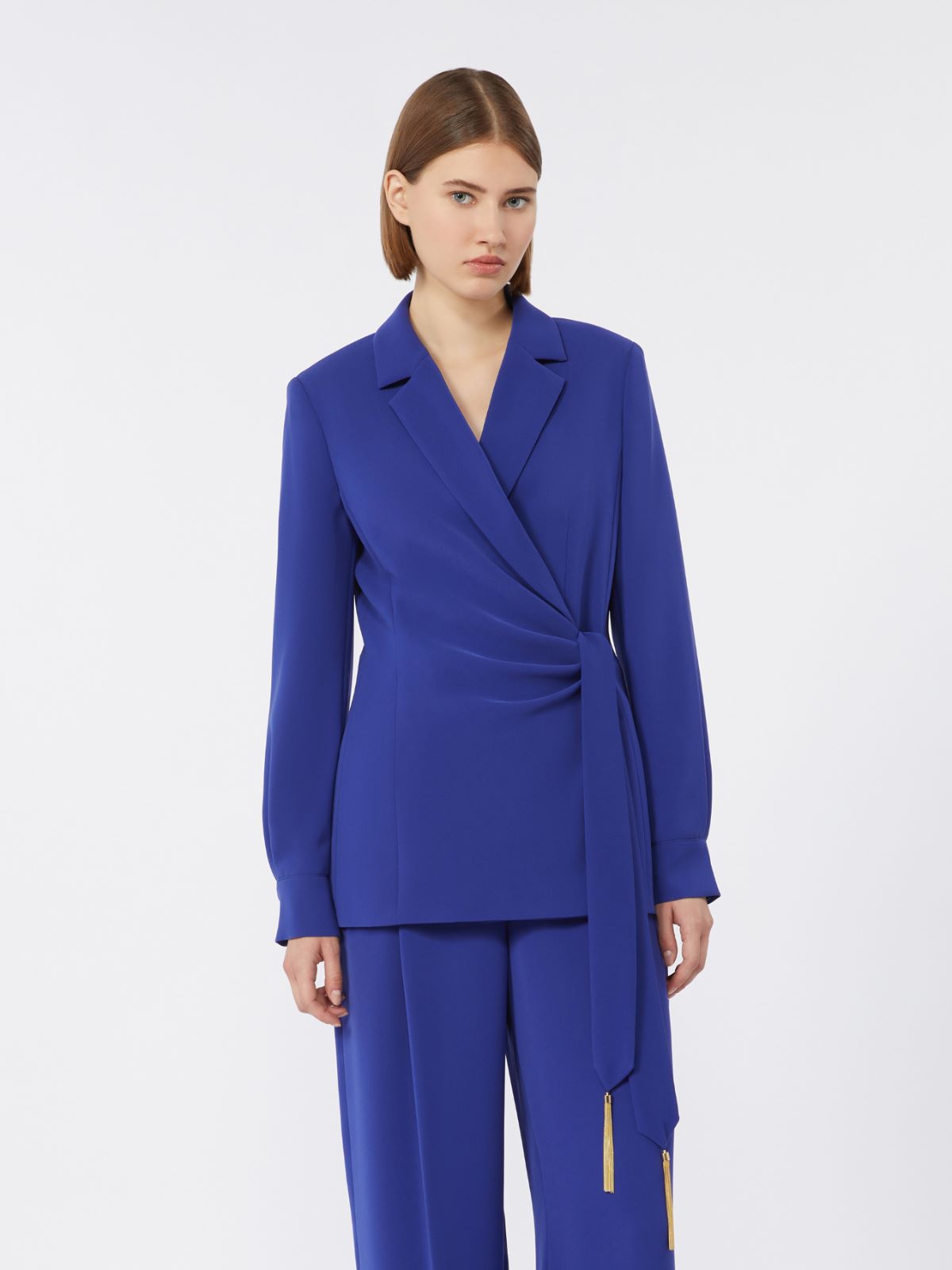 Lightweight cady jacket - CORNFLOWER BLUE - 2