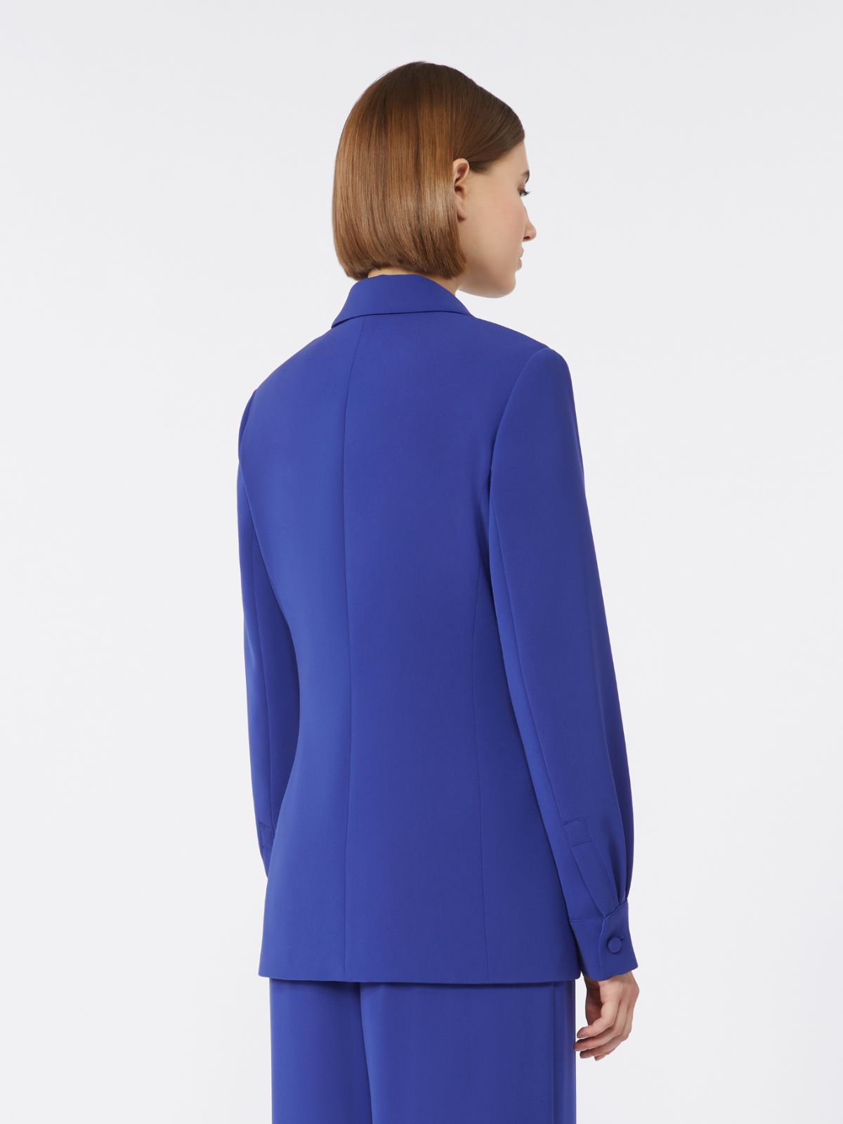 Lightweight cady jacket - CORNFLOWER BLUE - 3
