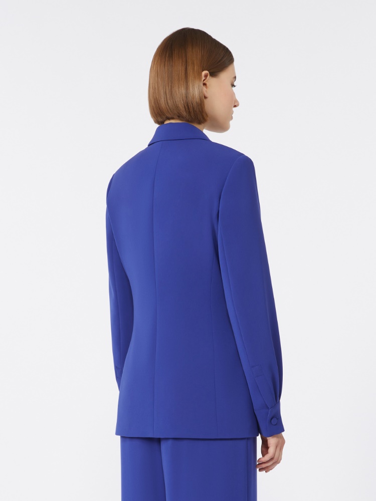 Lightweight cady jacket - CORNFLOWER BLUE - 3