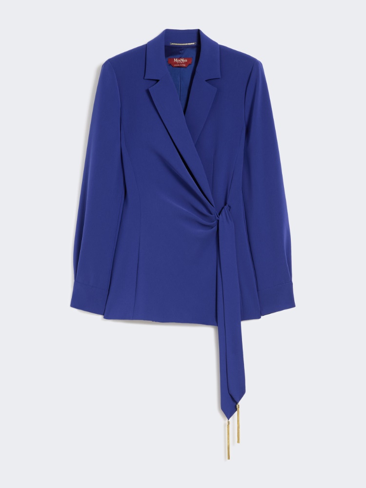 Lightweight cady jacket - CORNFLOWER BLUE - 6