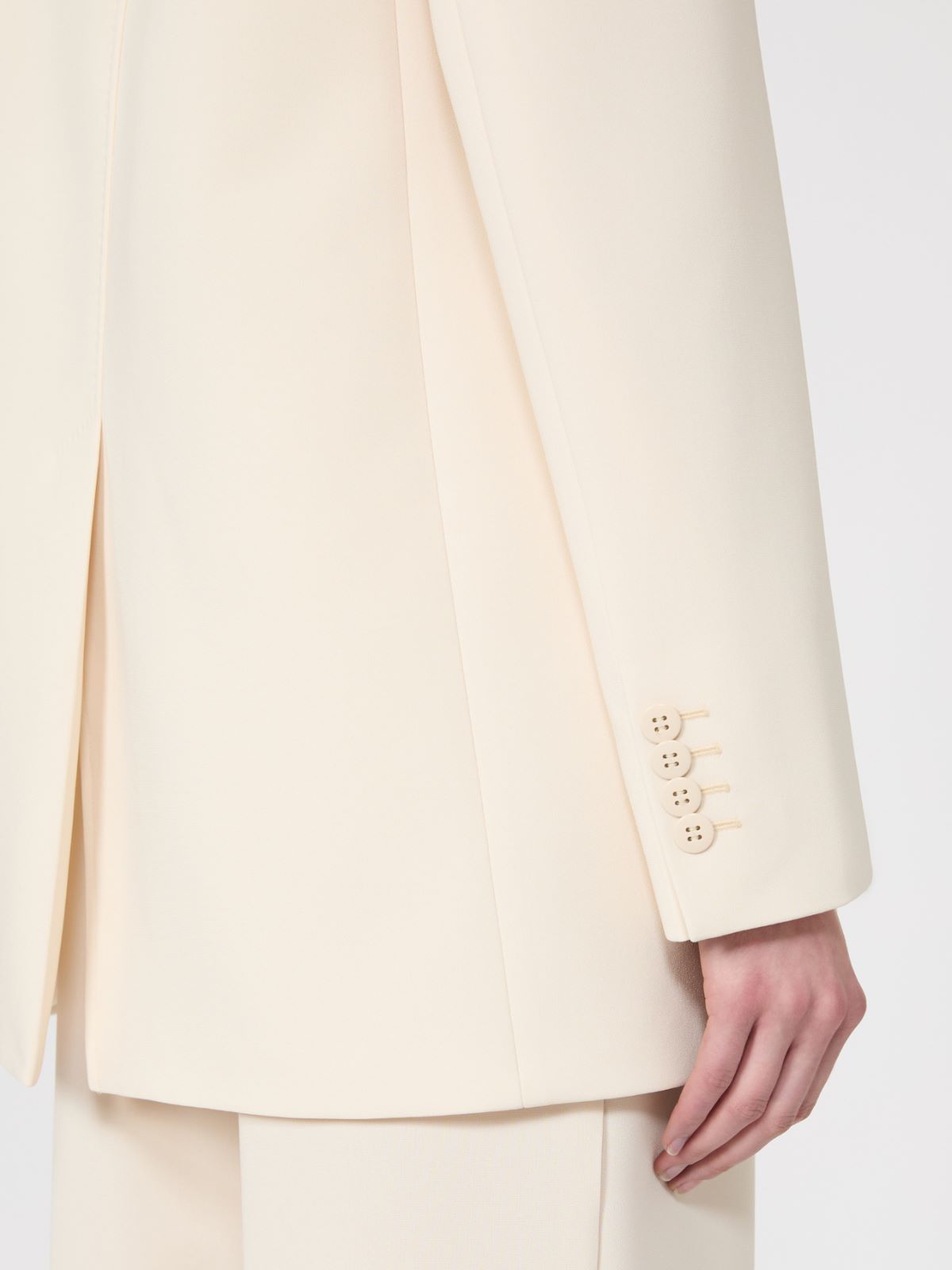 Single-breasted cady blazer - BEIGE - Max Mara - 6