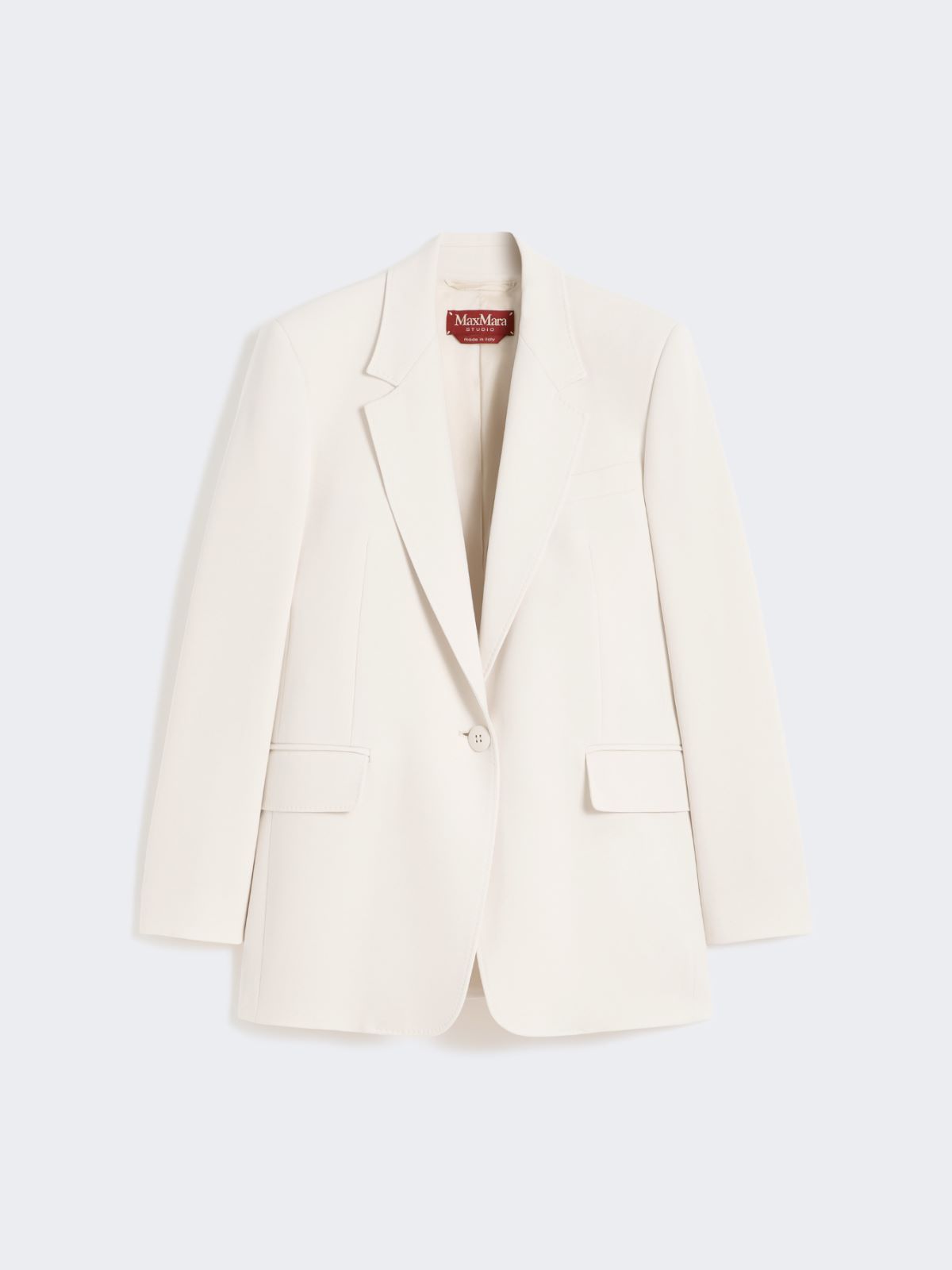 Single-breasted cady blazer - BEIGE - Max Mara - 10