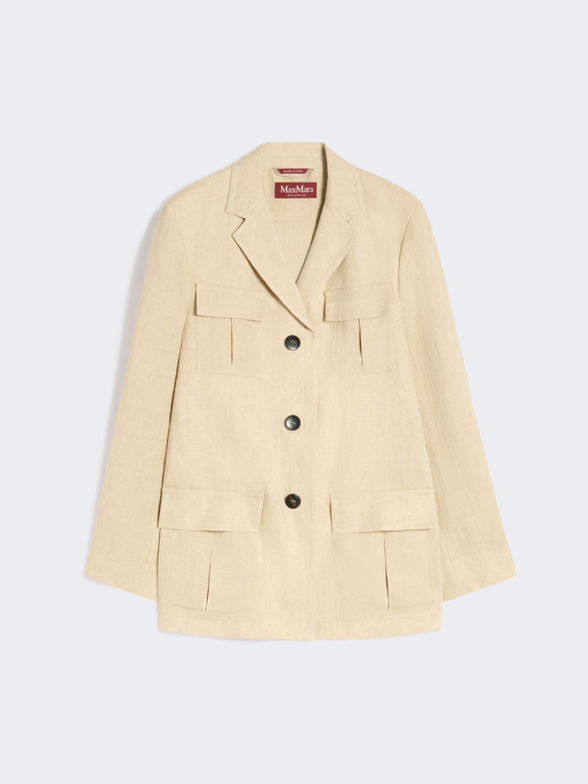 Faded linen drawstring jacket - COLONIAL - Max Mara - 5