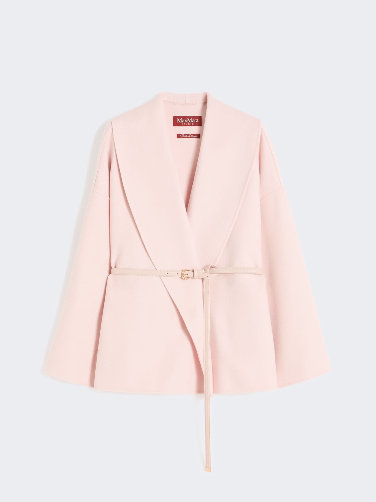 Wool, cashmere and silk robe coat - PINK - Max Mara - 9