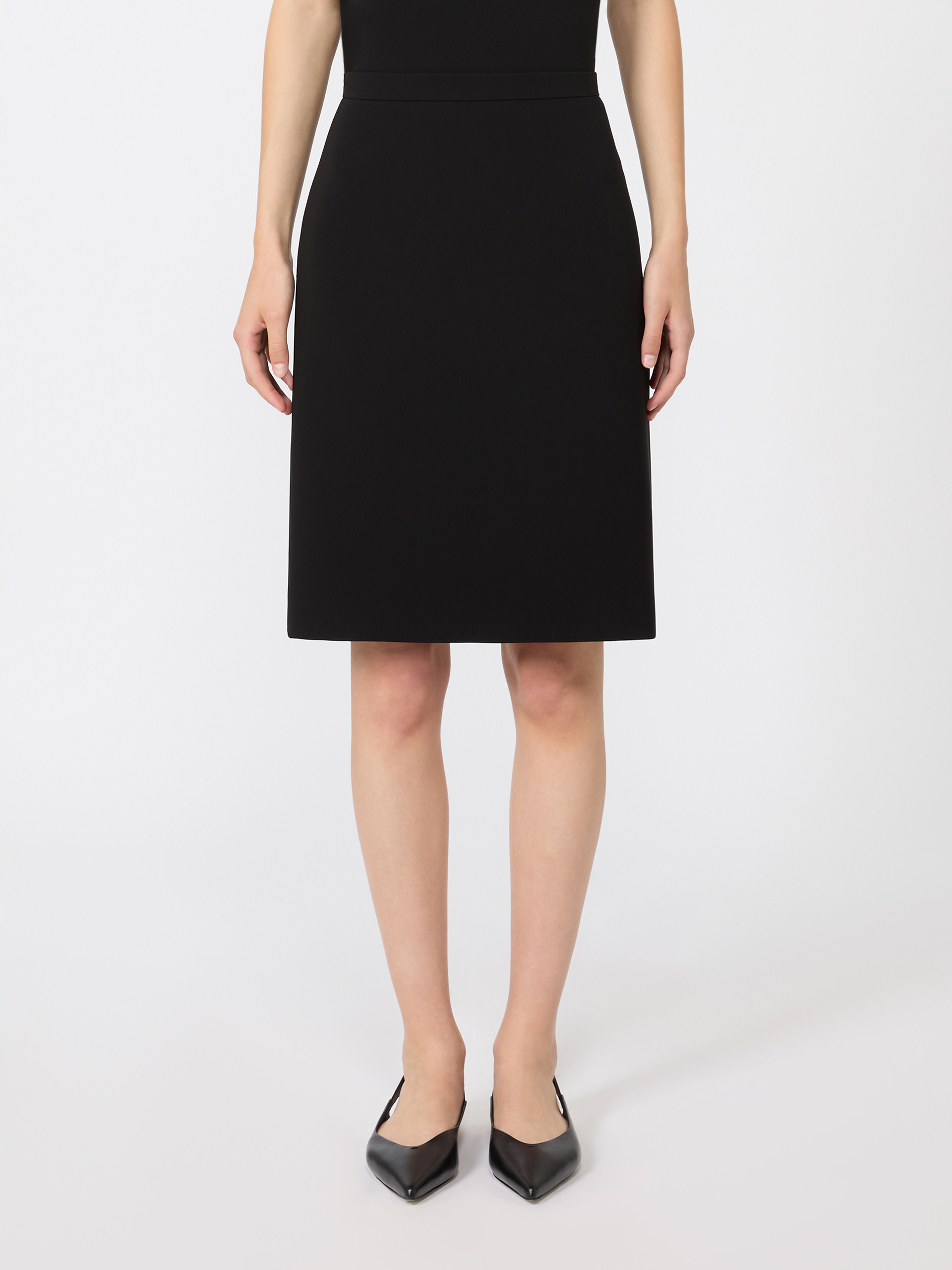 Short cady skirt - BLACK - Max Mara - 2