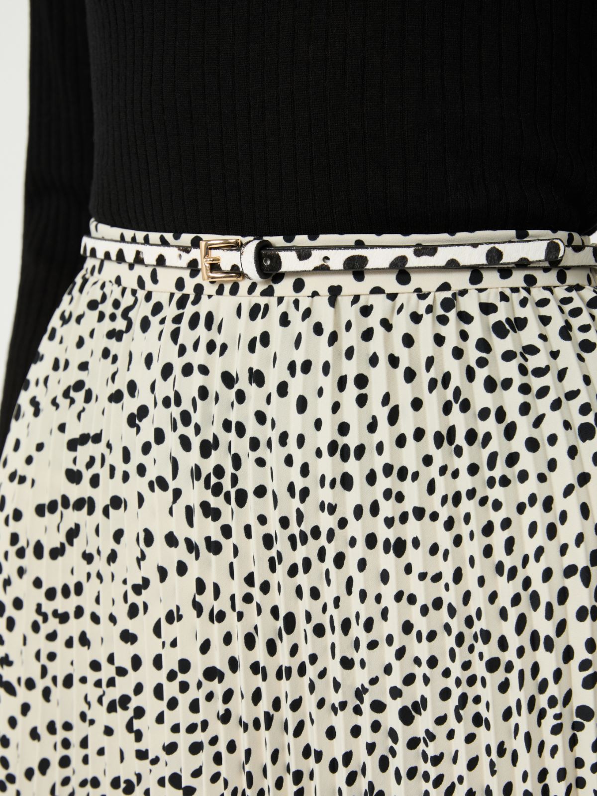 [レーニョ] サブレ プリント スカート - BEIGE - Max Mara - 5