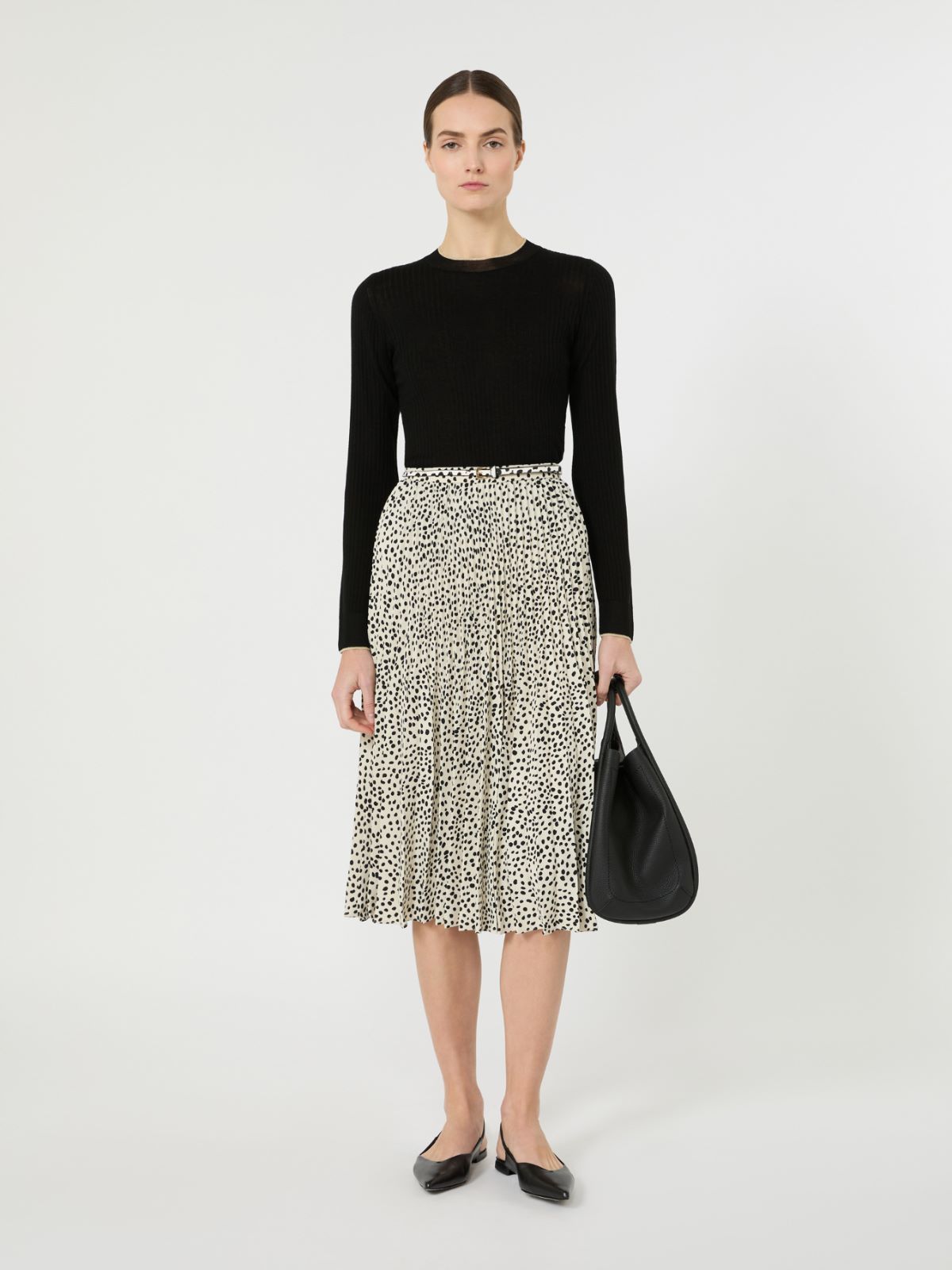 [レーニョ] サブレ プリント スカート - BEIGE - Max Mara - 5