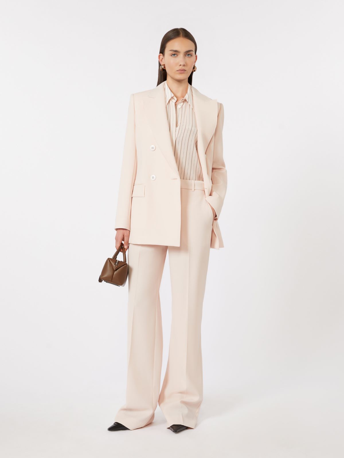 Printed crepe de chine shirt + PINK - Max Mara