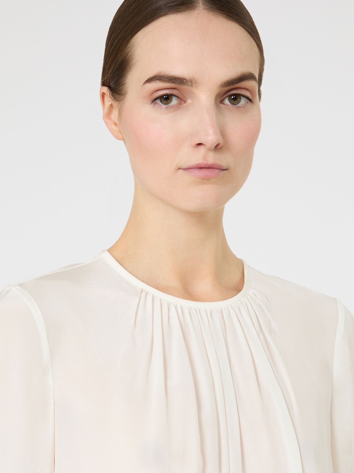 Hochgeschlossene Bluse aus Seide - SEIDE - Max Mara - 6