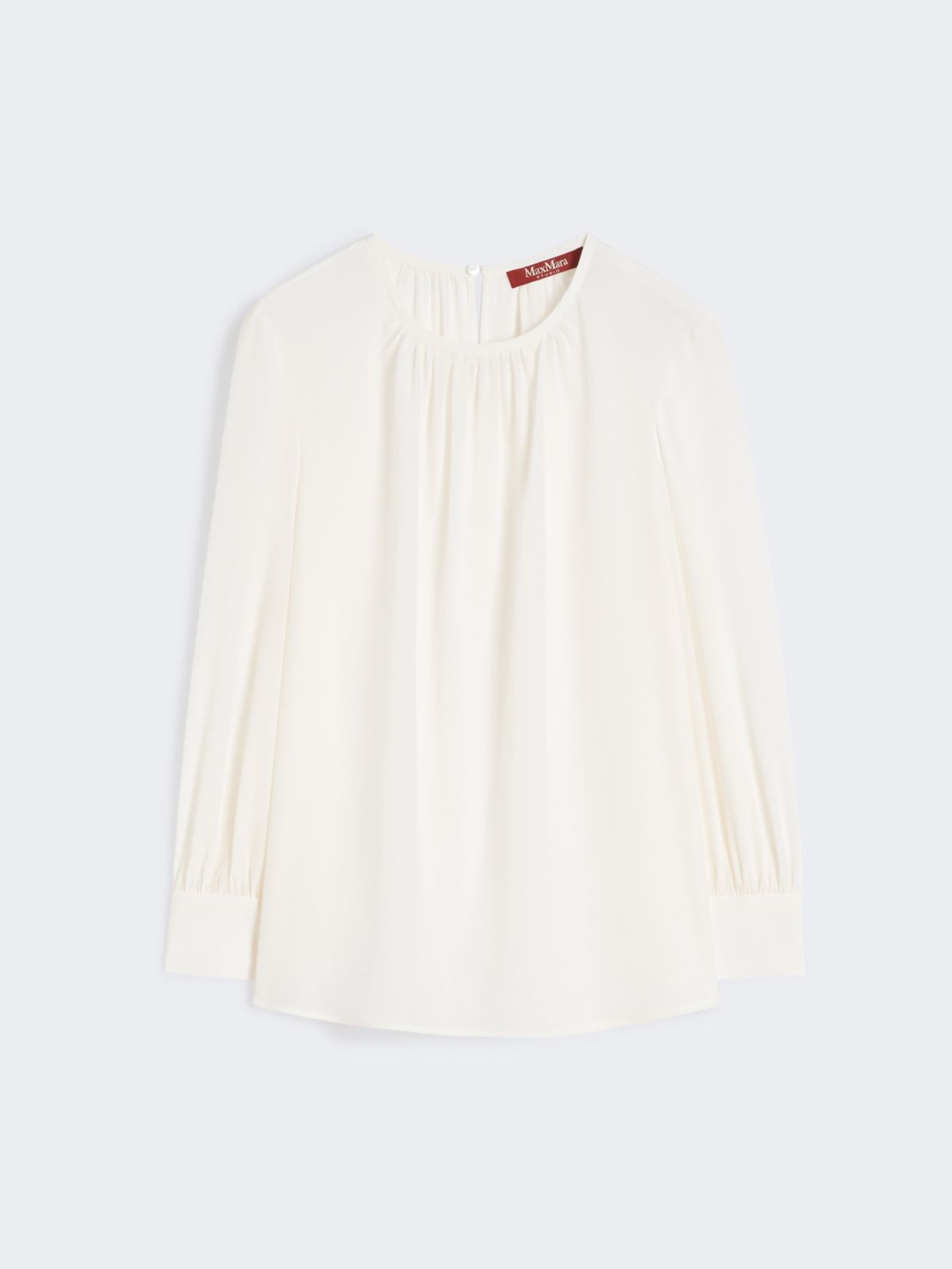 Hochgeschlossene Bluse aus Seide - SEIDE - Max Mara - 6