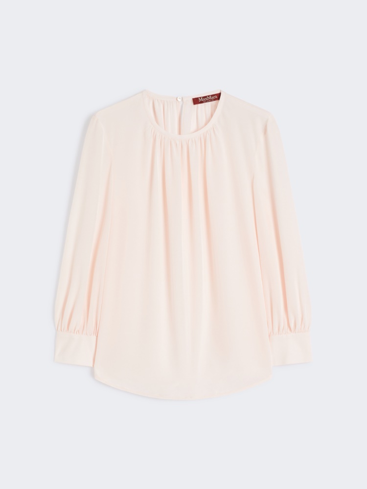 Hochgeschlossene Bluse aus Seide - ROSA - Max Mara