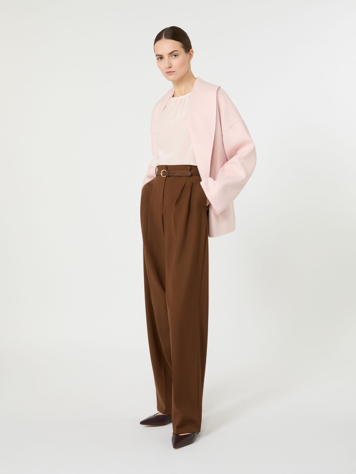 Hochgeschlossene Bluse aus Seide - ROSA - Max Mara - 5