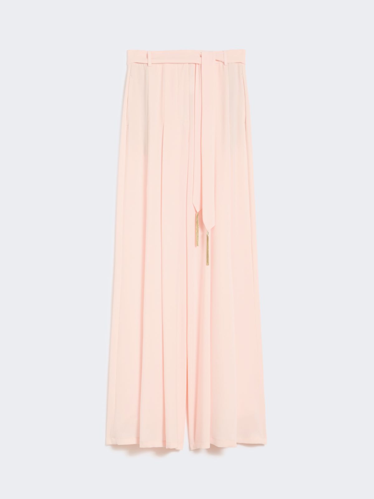Cady palazzo trousers - POWDER - 5
