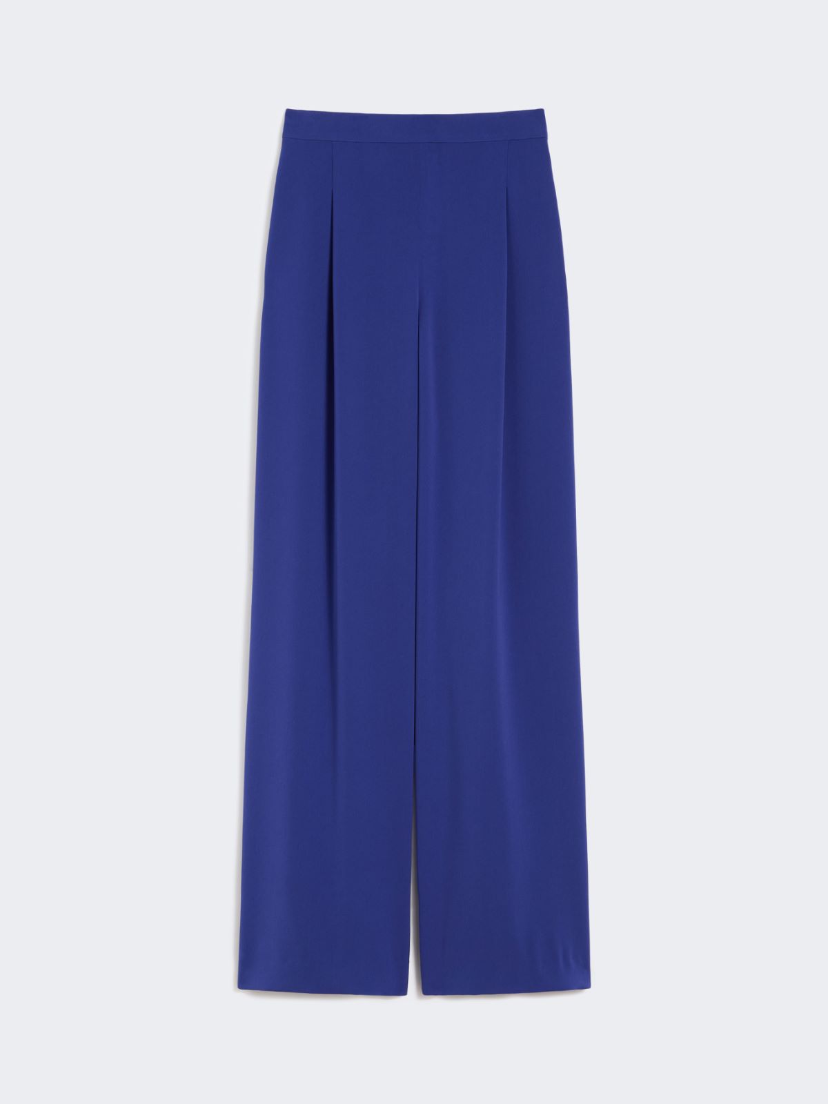 Lightweight cady trousers - CORNFLOWER BLUE - Max Mara - 5