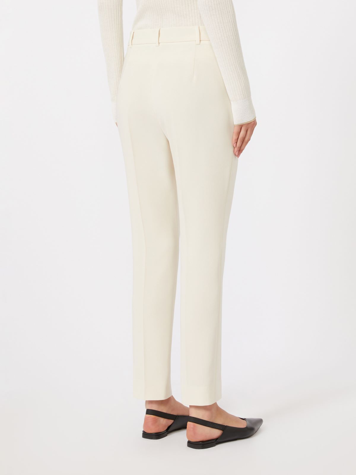 Technical cady trousers - BEIGE - Max Mara - 5