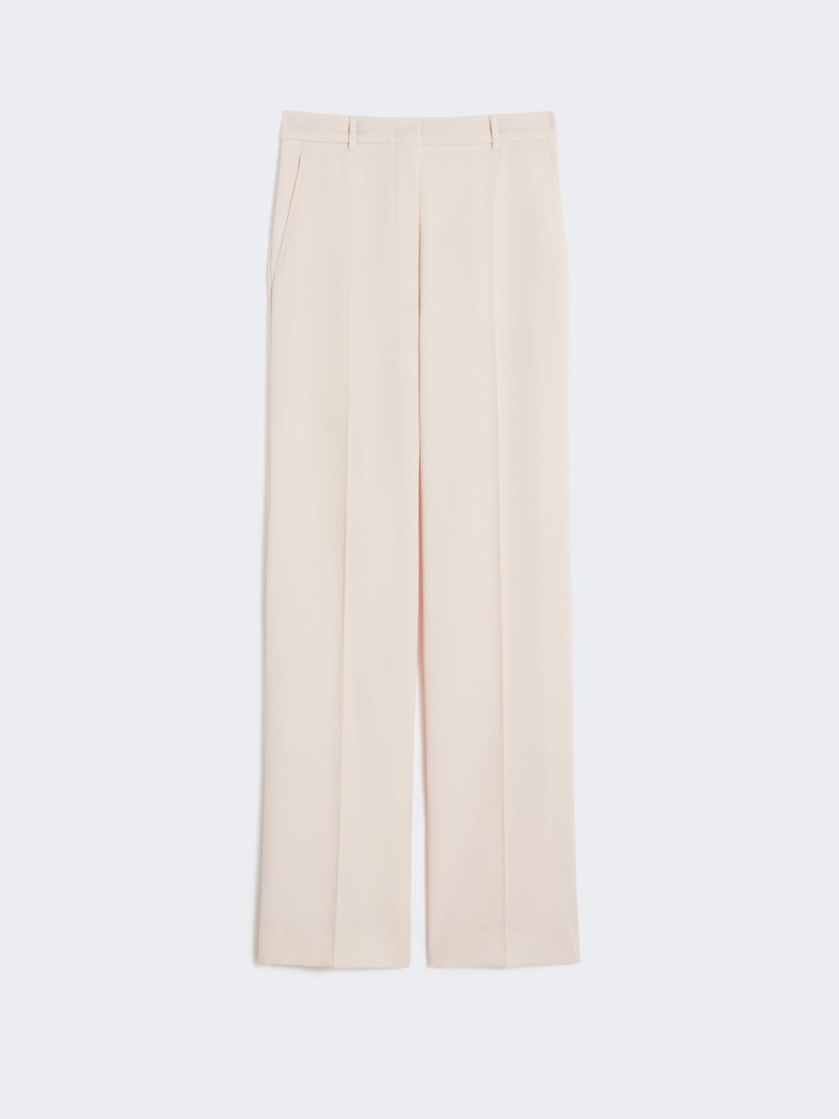 Wool crepe trousers - PINK - Max Mara - 5
