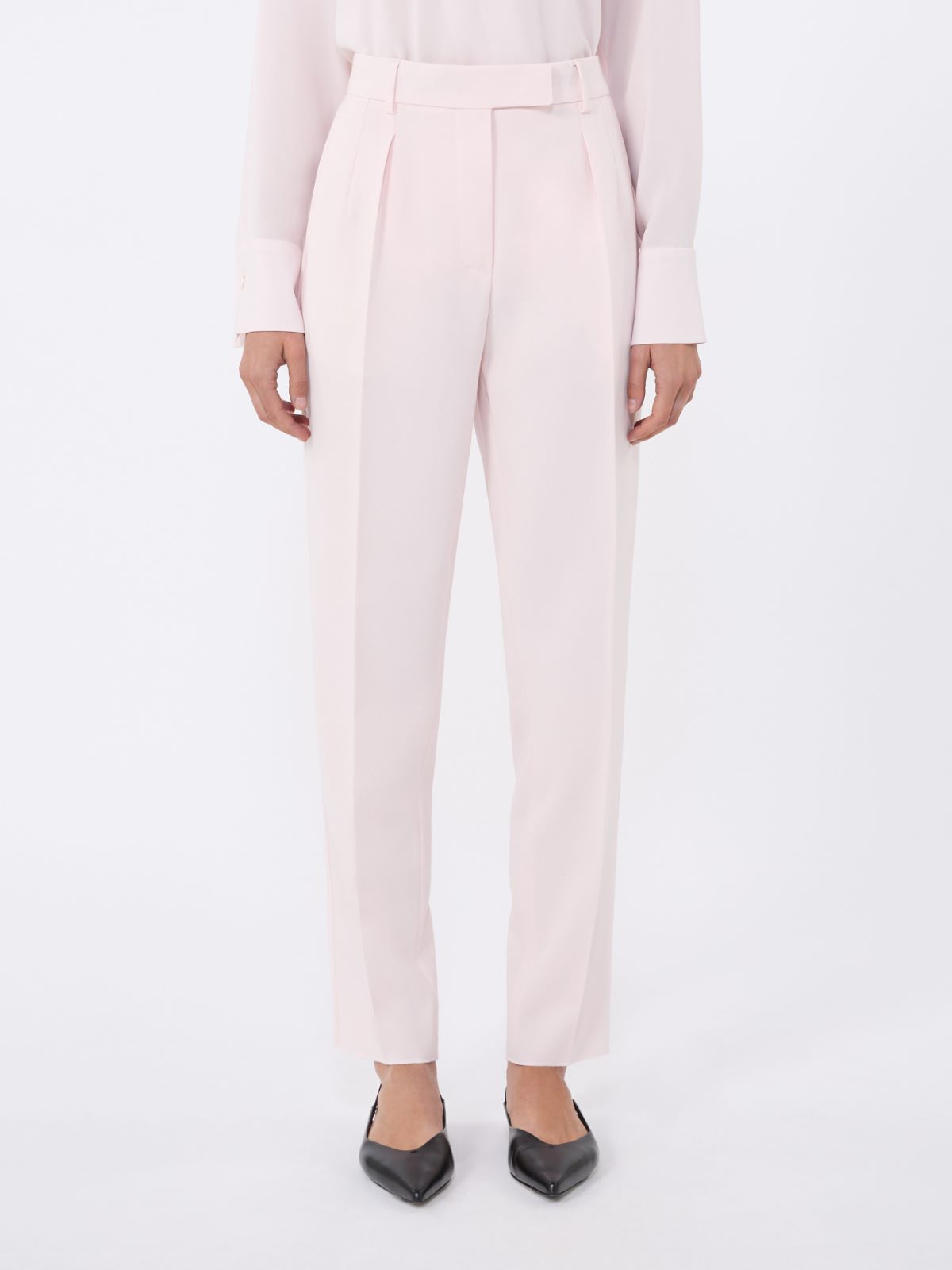 Cady carrot trousers - PINK - Max Mara - 4