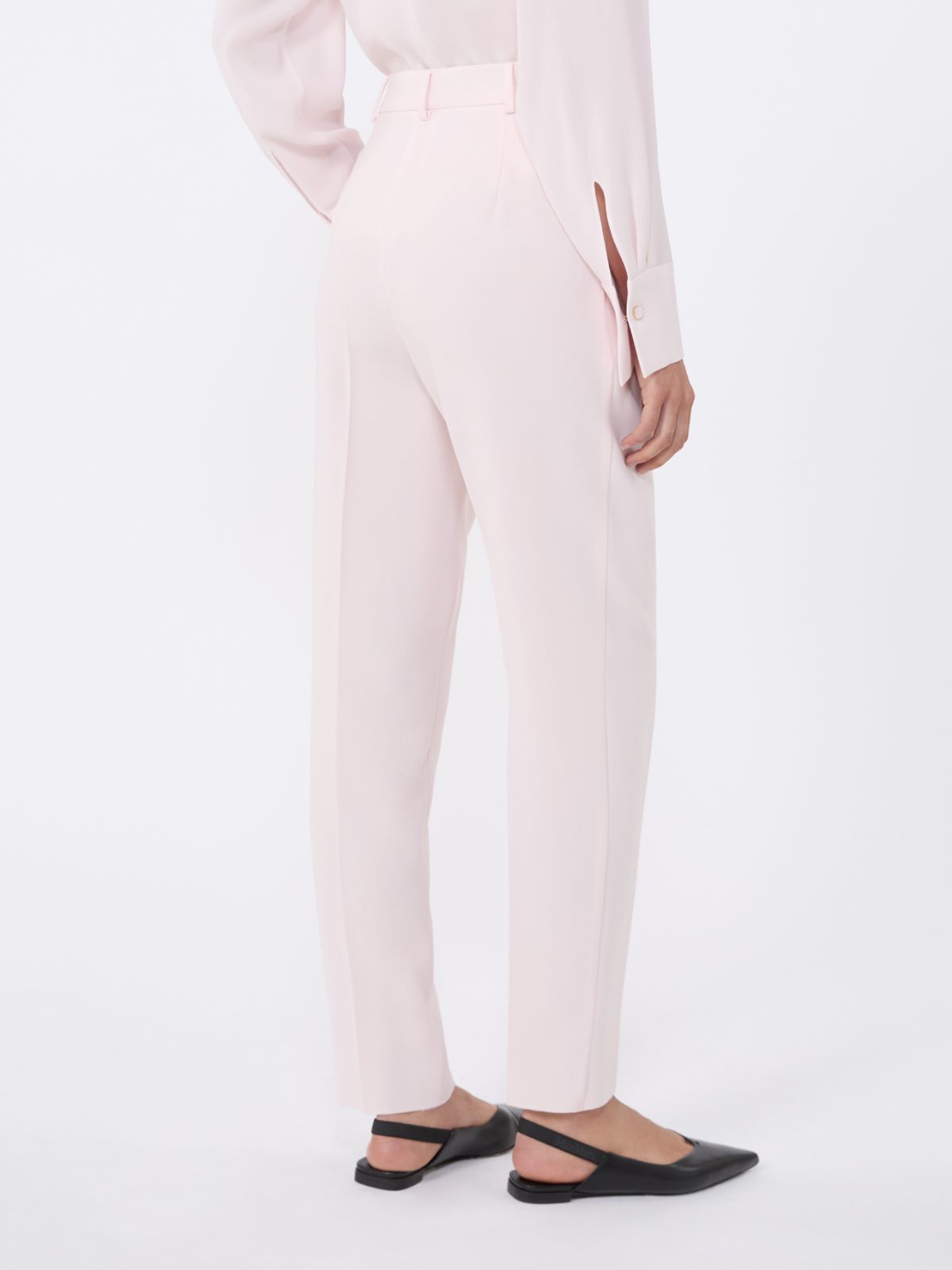 Cady carrot trousers - PINK - Max Mara - 4