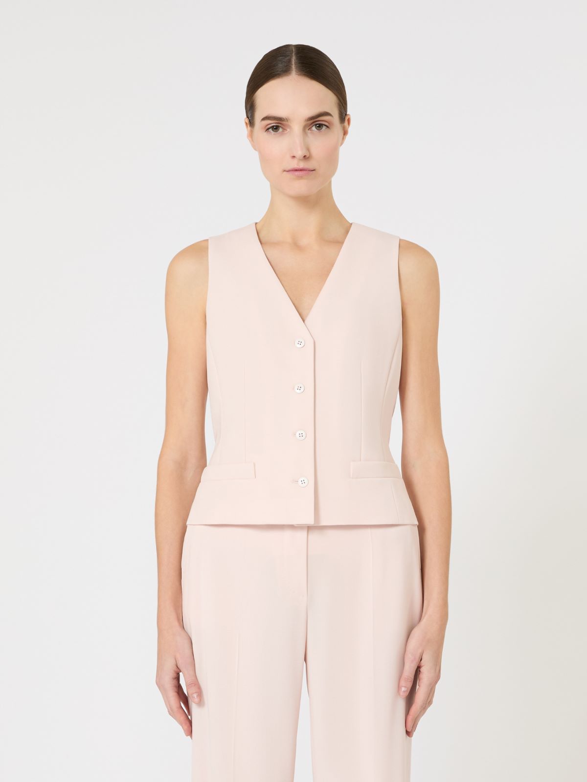 Weste aus Woll-Crêpe - ROSA - Max Mara - 4