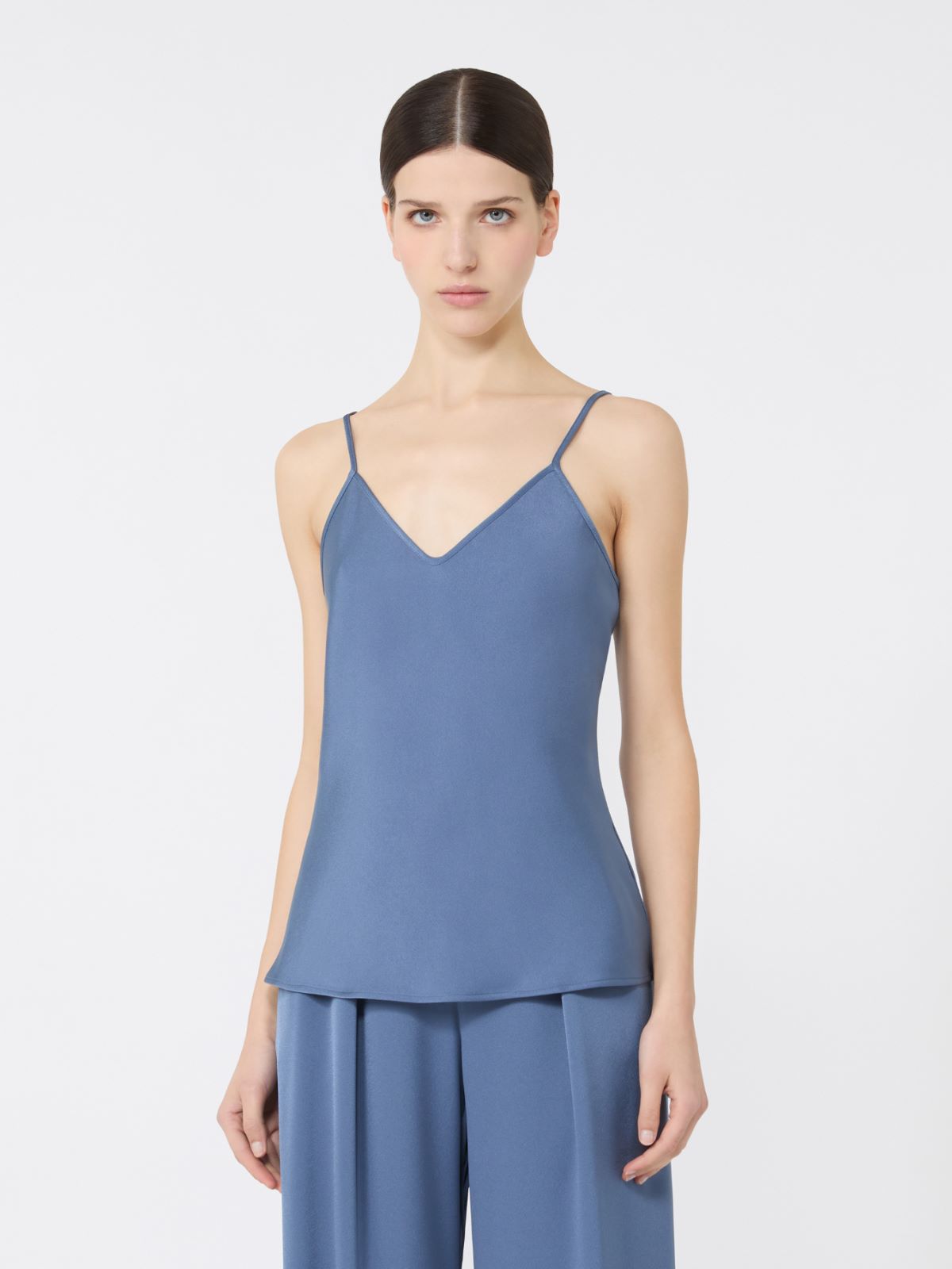 Lightweight satin slip top - AVIO - 2