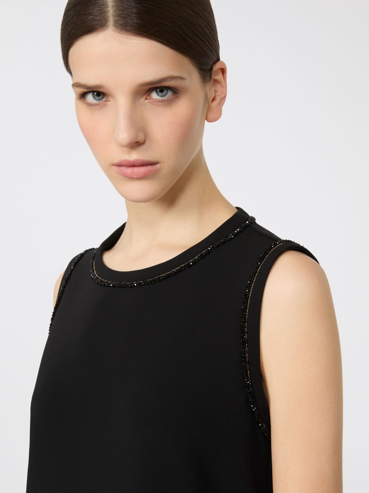 Cady crew neck blouse - BLACK - Max Mara - 5