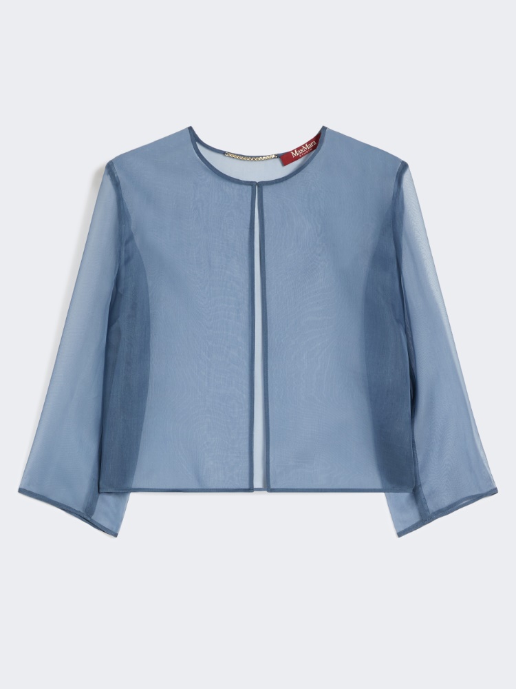 Silk organza cropped jacket - AVIO - Max Mara