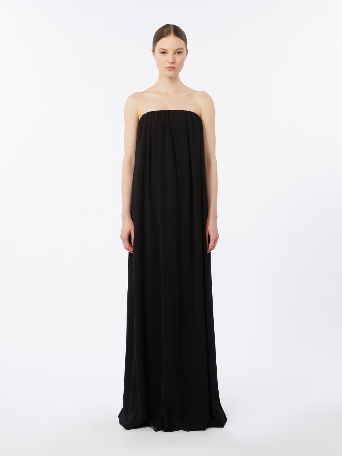 Bustierkleid aus Cady - SCHWARZ - Max Mara - 2