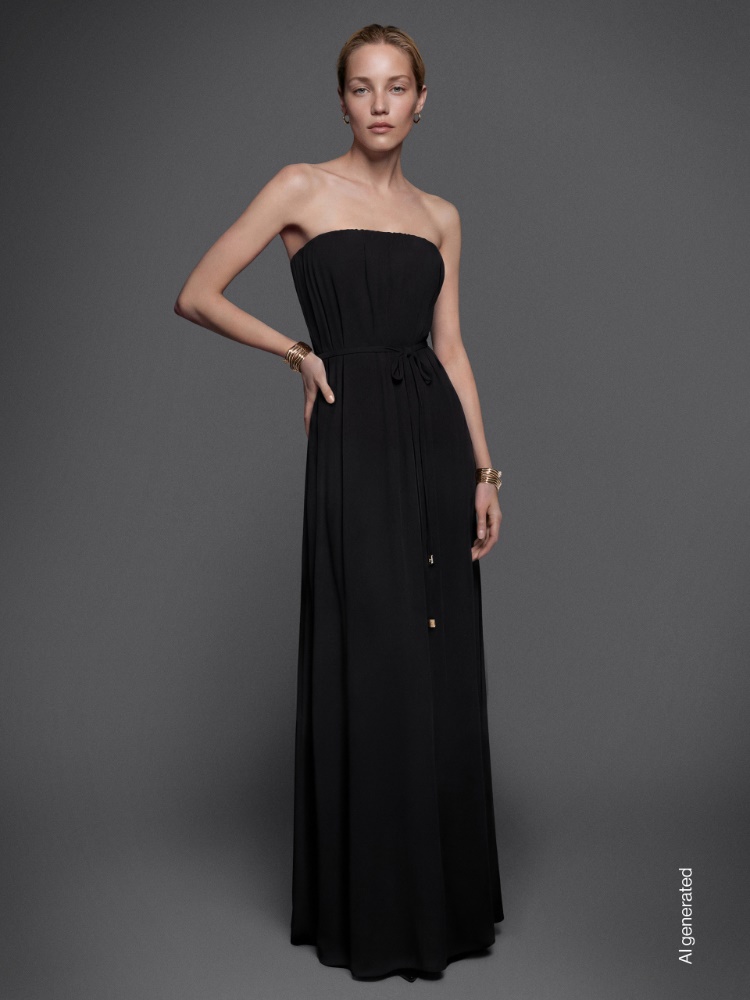 Cady bustier dress + BLACK - Max Mara