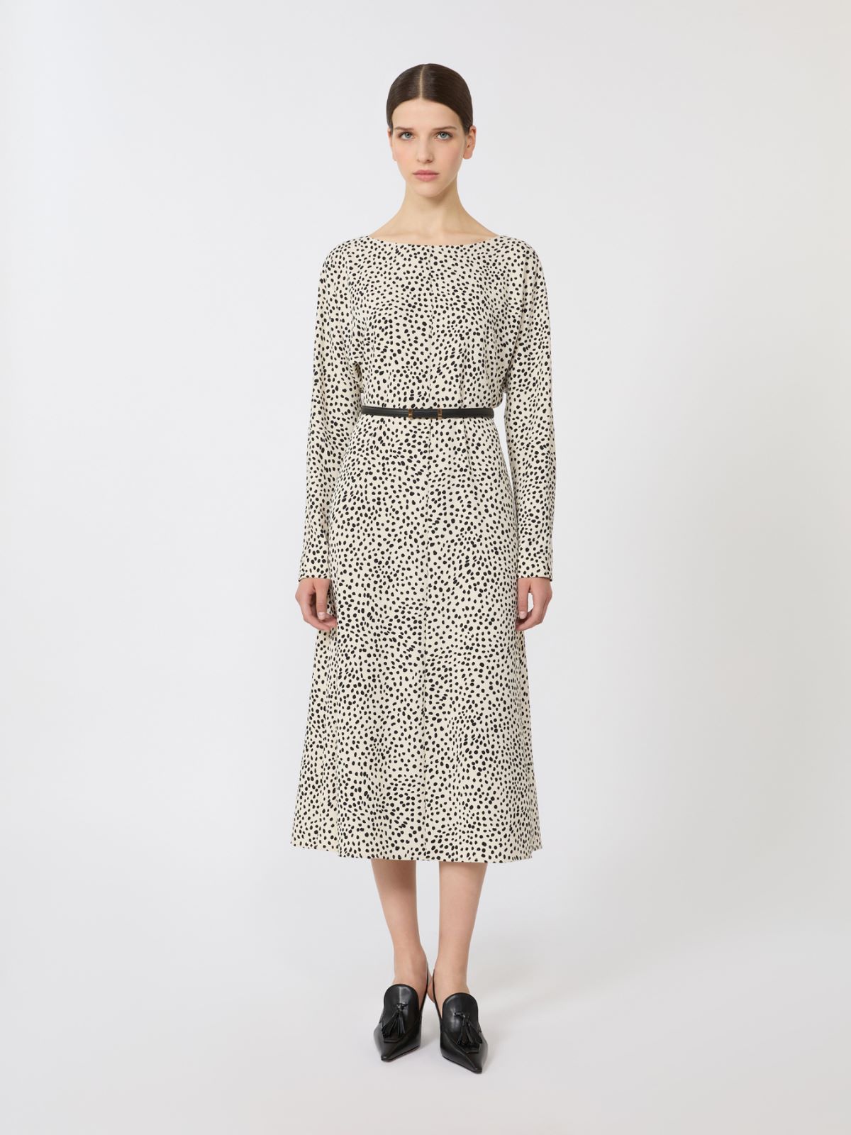 [ピローゲ] キャディ プリント ドレス - BEIGE - Max Mara - 5