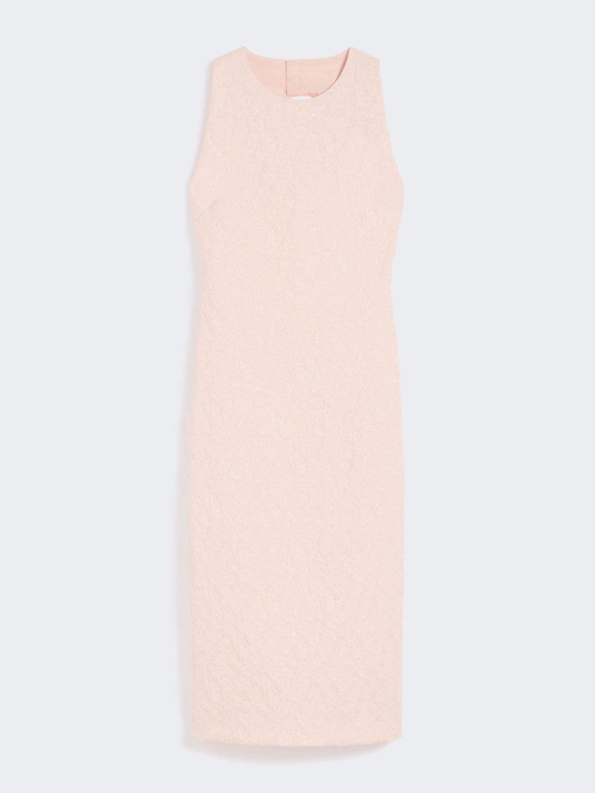 Jacquard cloque dress - POWDER - 4