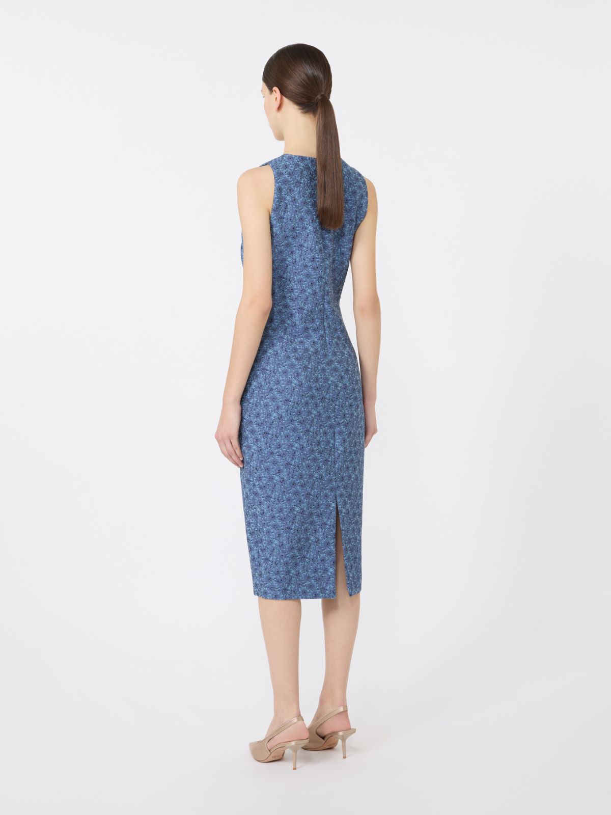 Jacquard cloque dress - AVIO - 3
