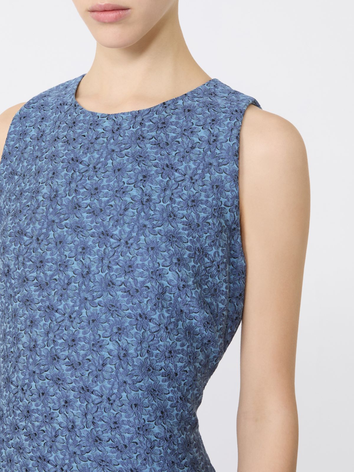 Jacquard cloque dress - AVIO - 4