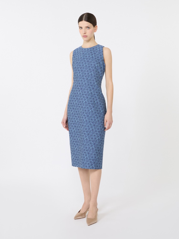 Jacquard cloque dress - AVIO - 1
