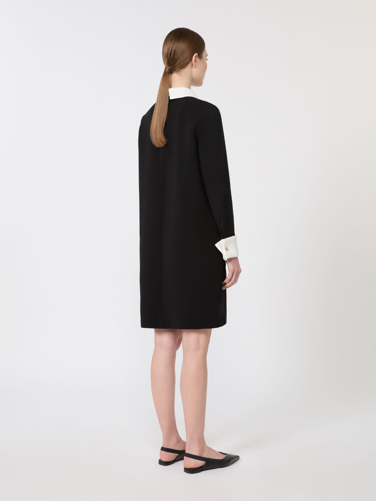 Short cady dress - BLACK - Max Mara - 5