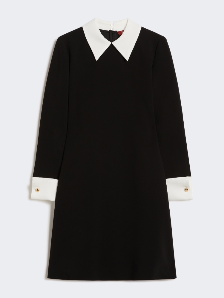 Short cady dress - BLACK - Max Mara
