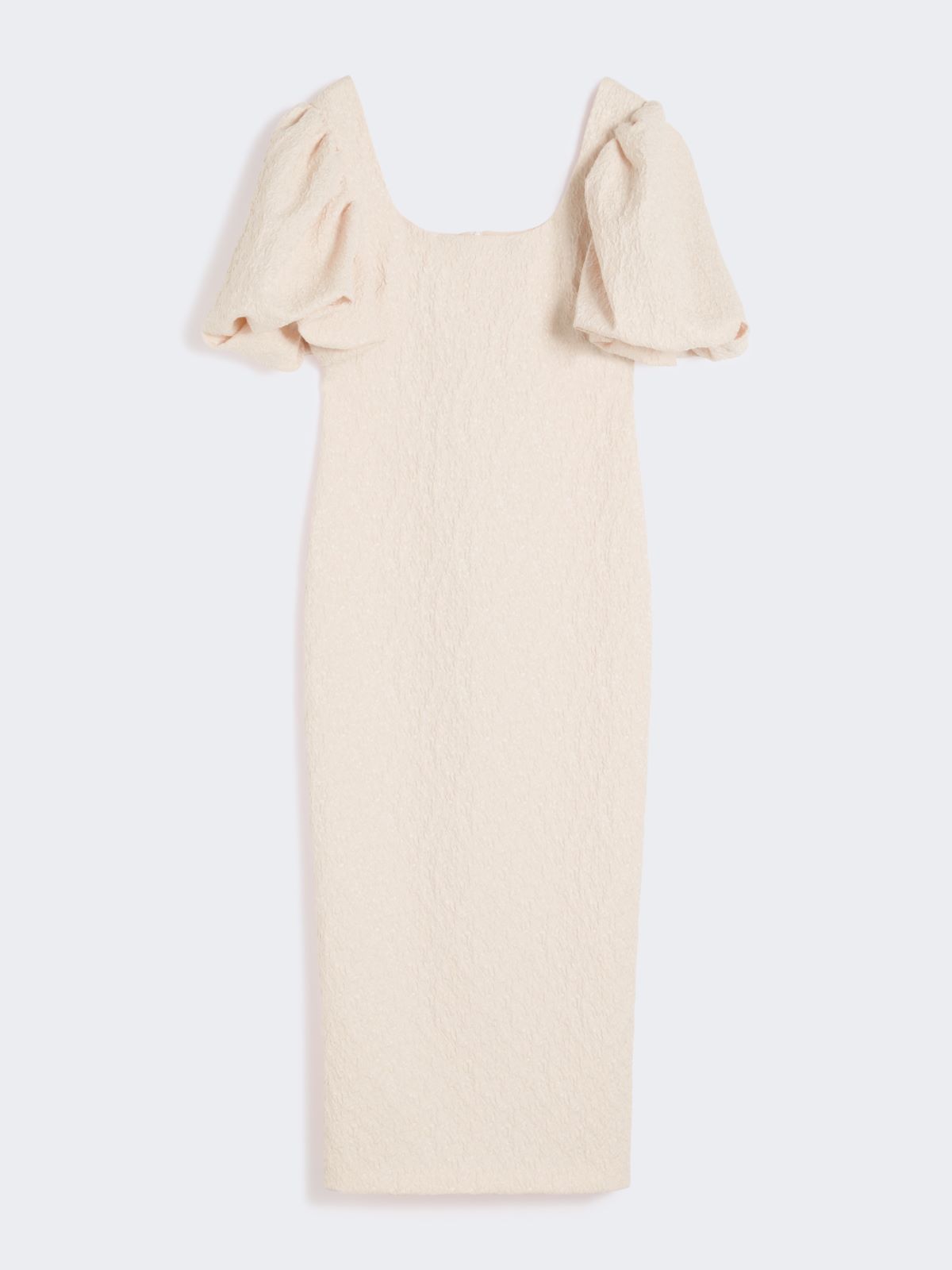 Long jacquard cloque dress - POWDER - Max Mara - 5