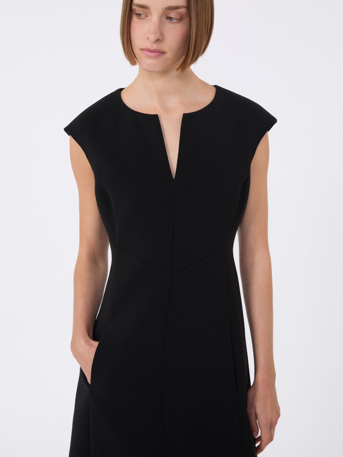 Cady princess-line dress - BLACK - Max Mara - 5