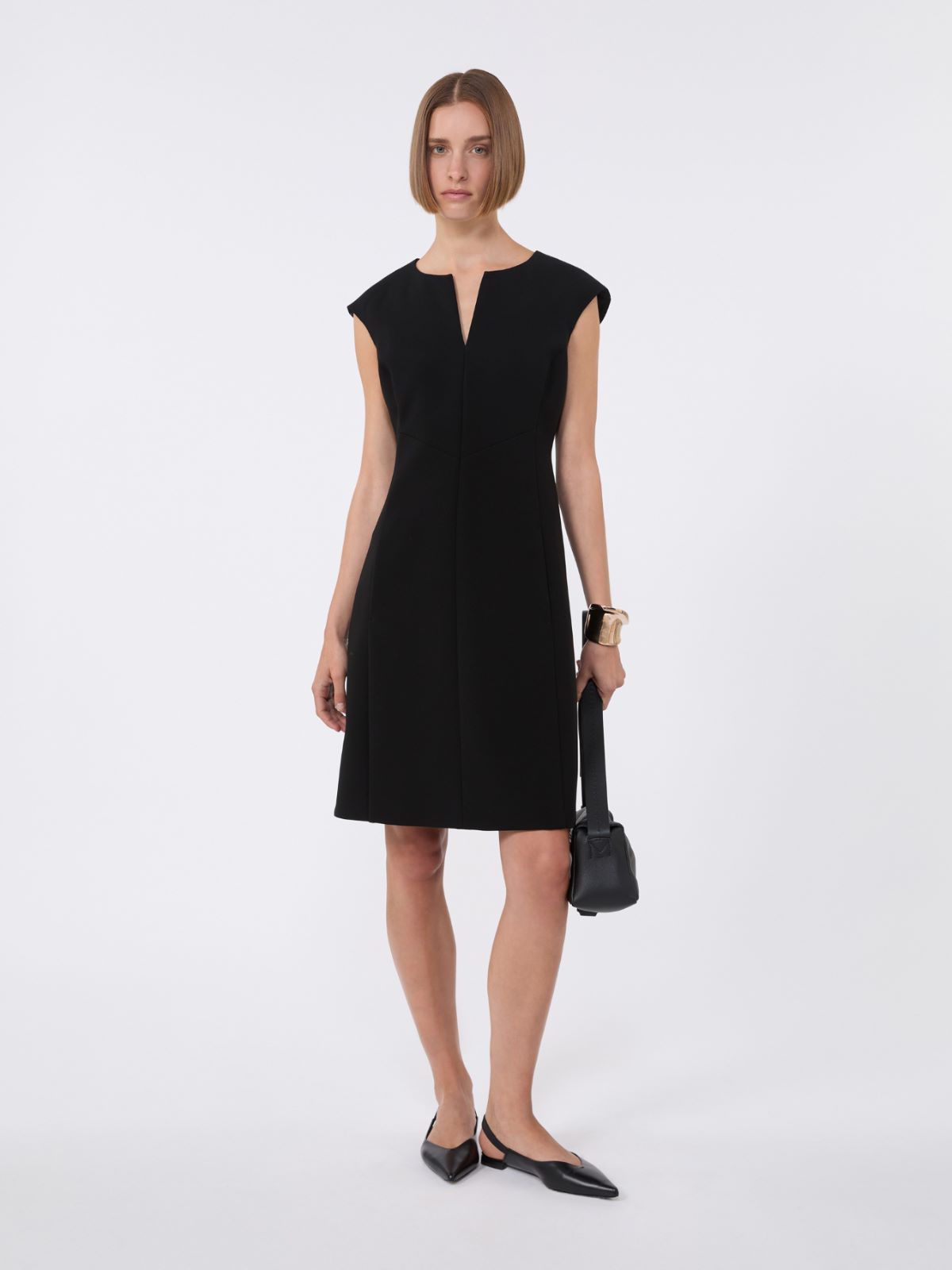 Cady princess-line dress - BLACK - Max Mara - 5