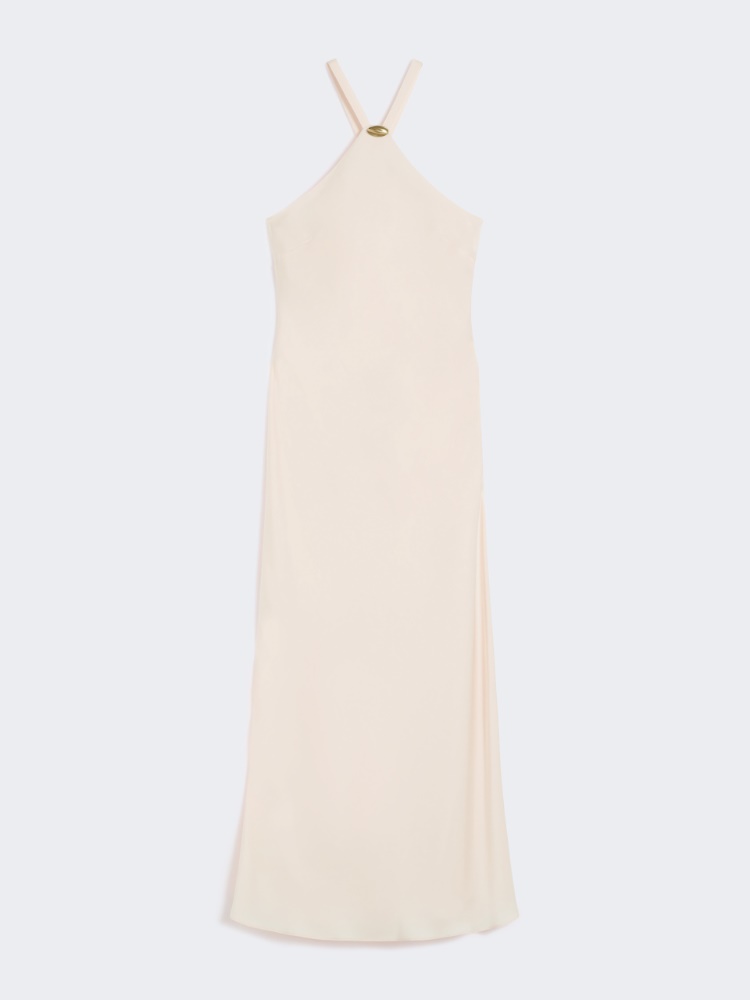 Lightweight satin dress - BEIGE PINK - Max Mara