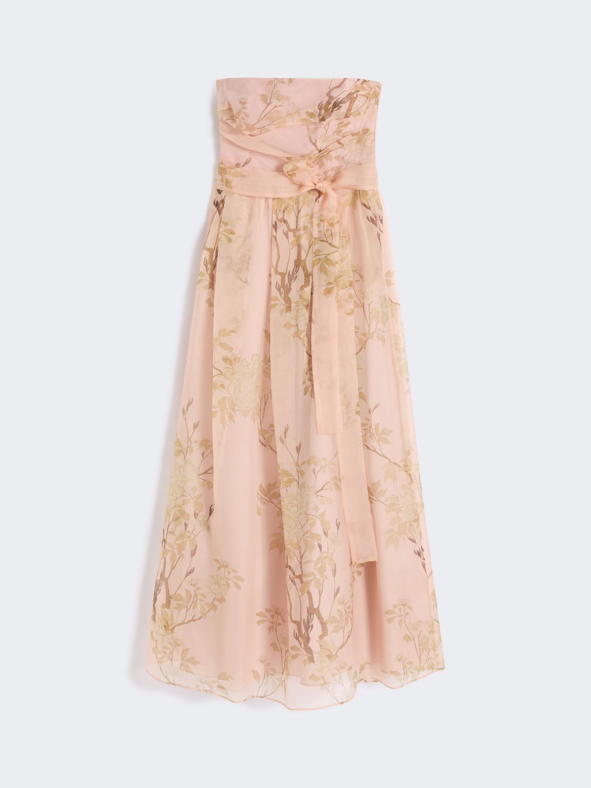 Printed silk organza dress - POWDER - Max Mara - 5