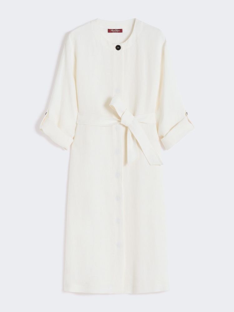 Abito in lino délavé - NATURALE - Max Mara