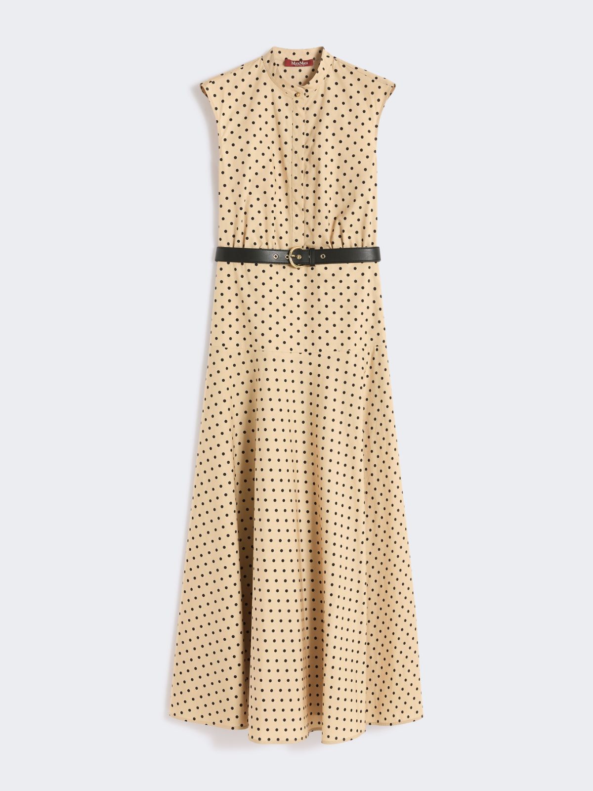 Printed poplin shirt dress - COLONIAL - Max Mara - 4