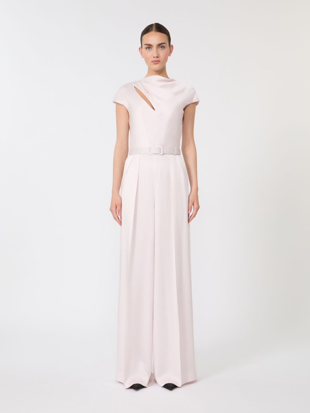 Envers satin jumpsuit - PINK - Max Mara - 5