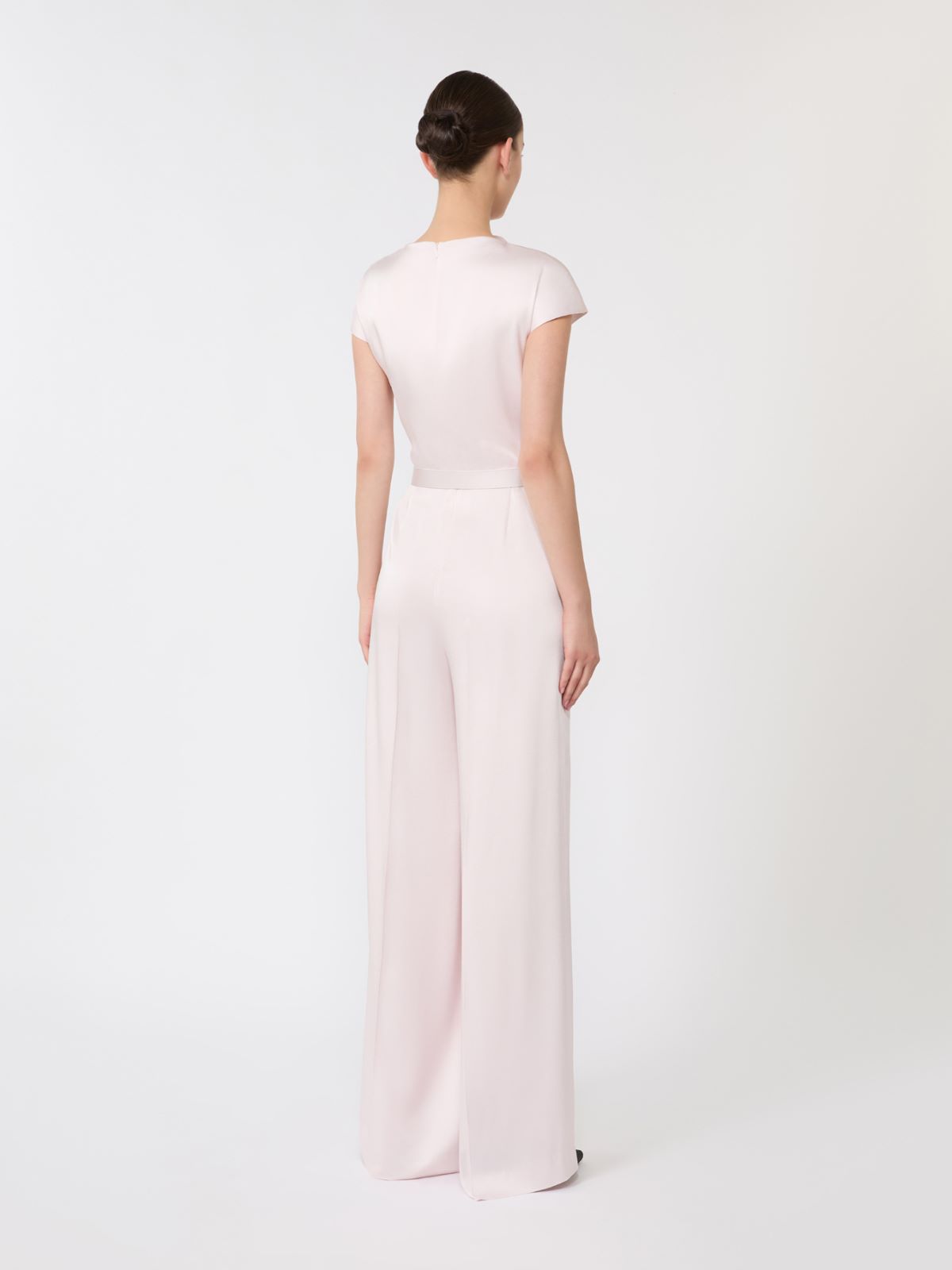Envers satin jumpsuit - PINK - Max Mara - 5