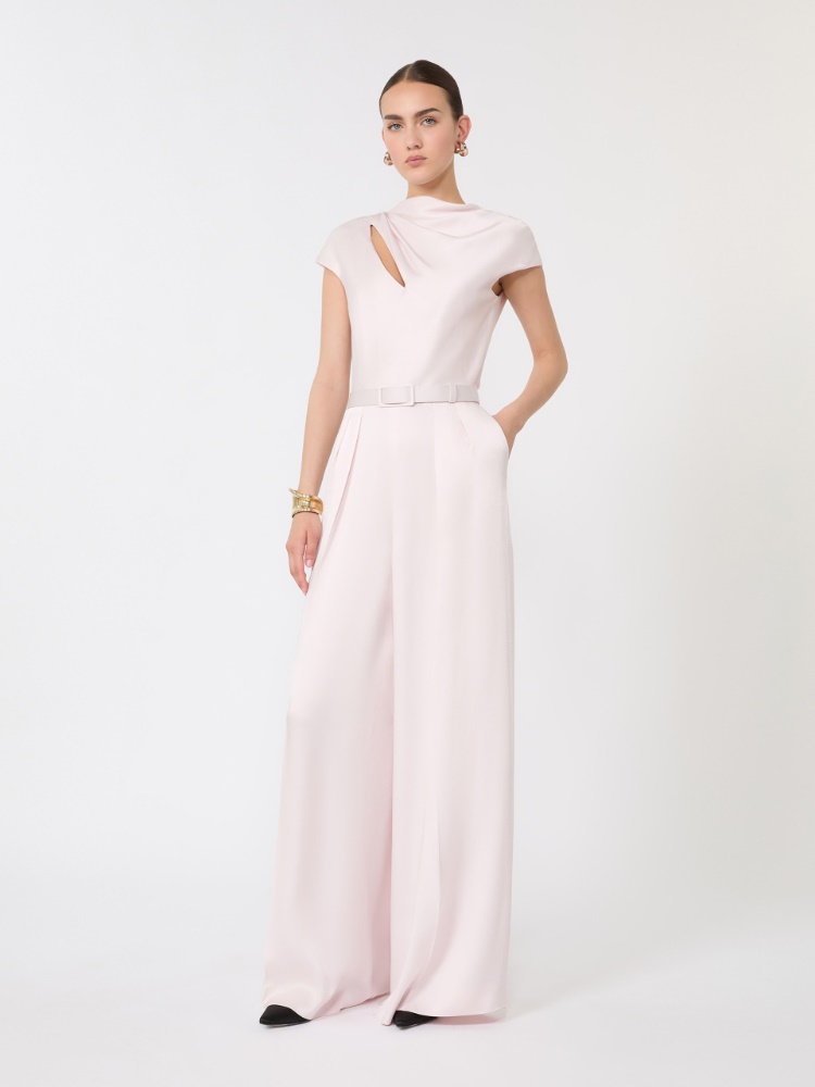 Envers satin jumpsuit - PINK - Max Mara