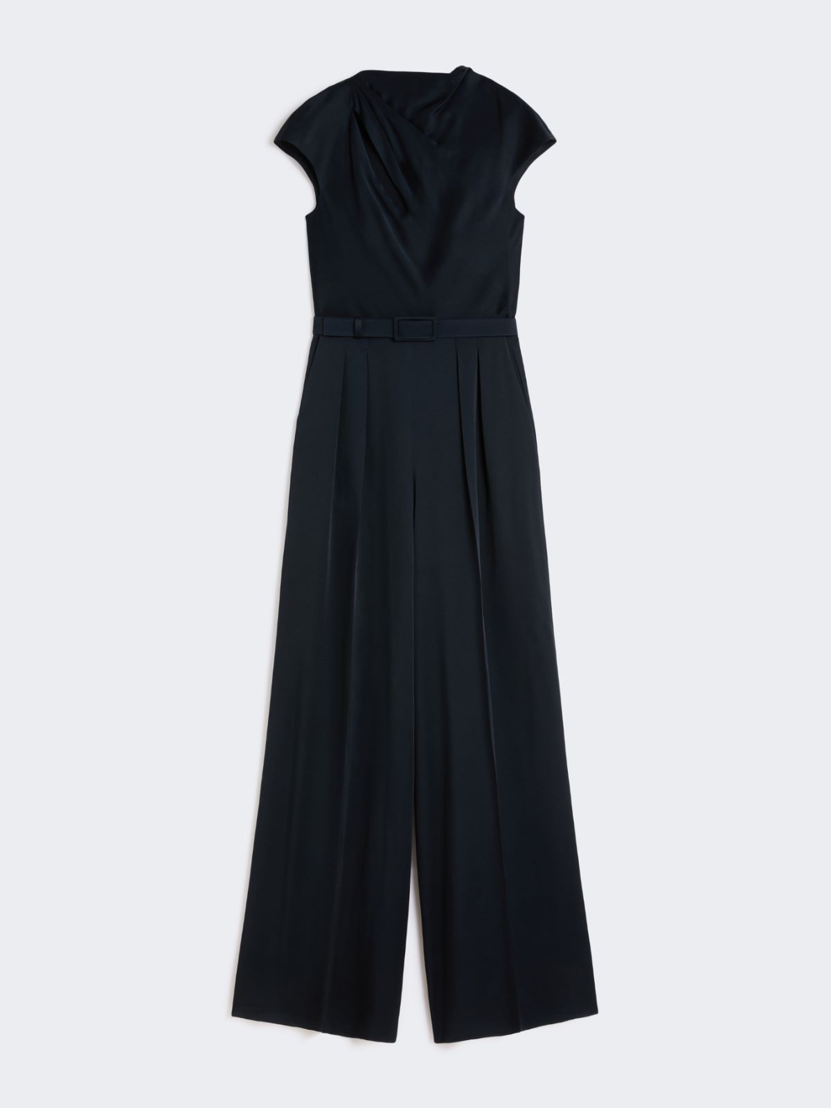 Envers satin jumpsuit - MIDNIGHTBLUE - Max Mara - 9