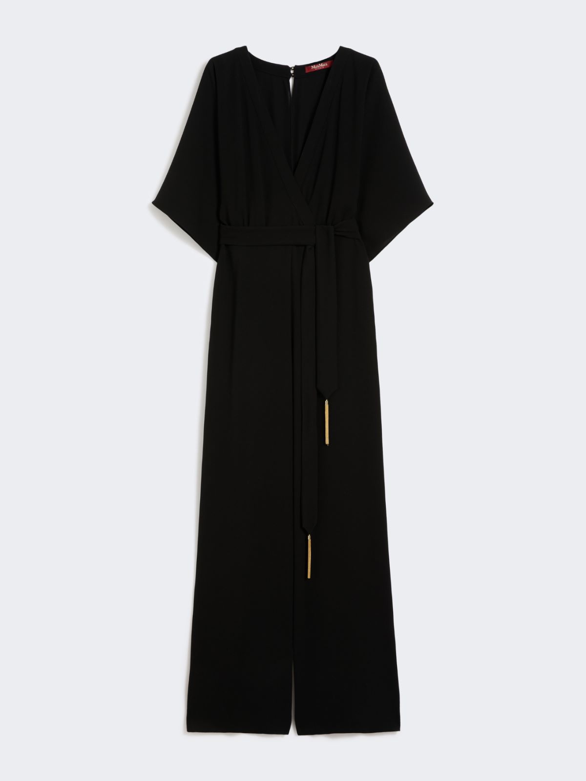 Lightweight cady jumpsuit - BLACK - Max Mara - 9