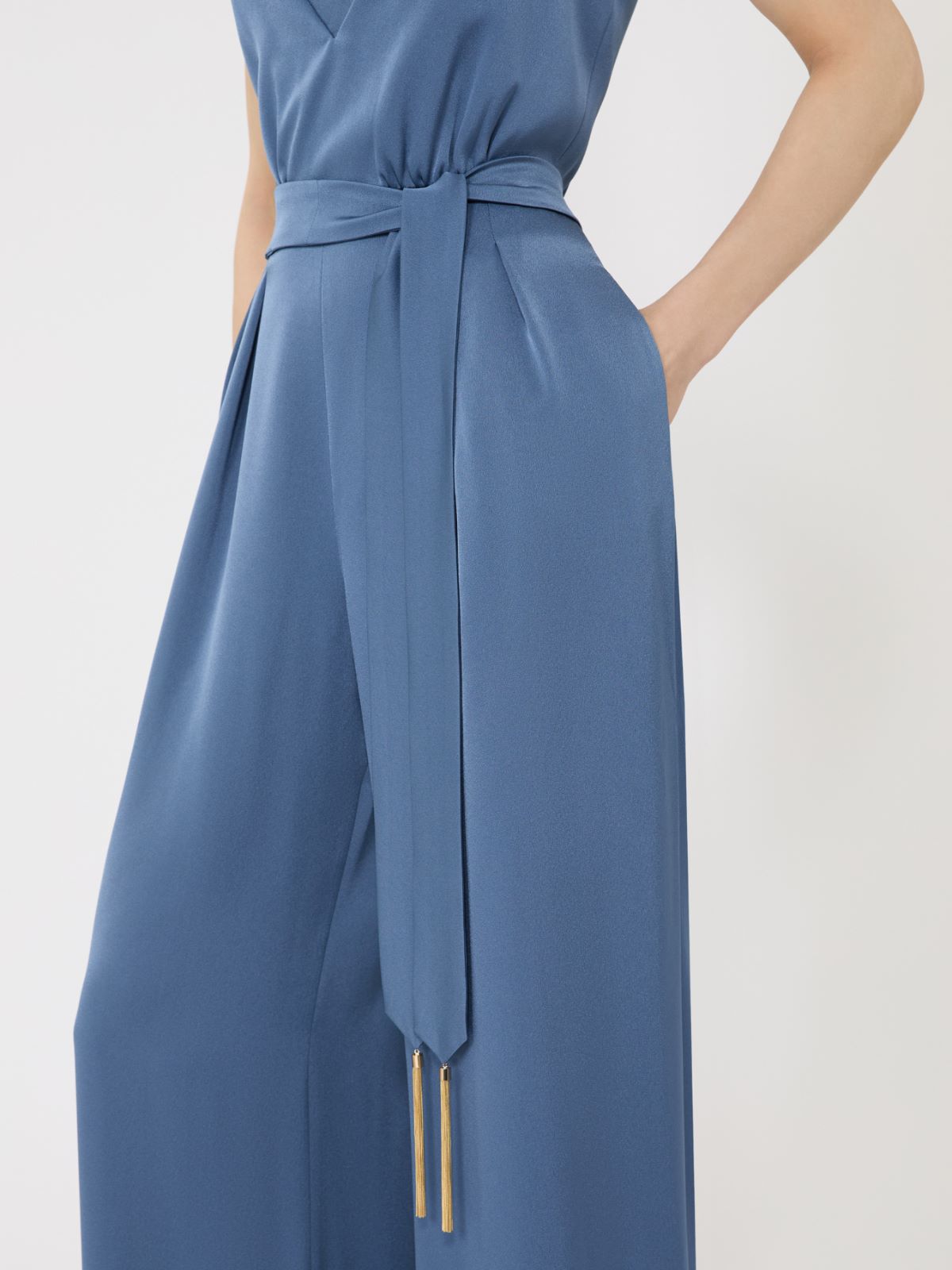 Lightweight satin jumpsuit - AVIO - Max Mara - 4