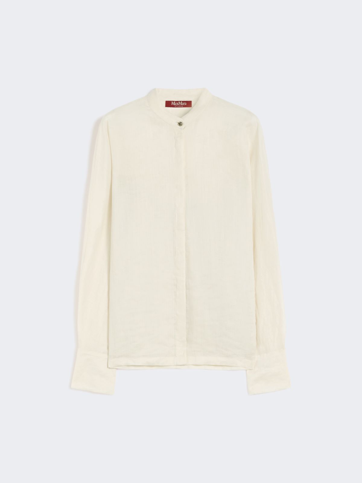 Ramie canvas shirt - BEIGE - Max Mara - 6